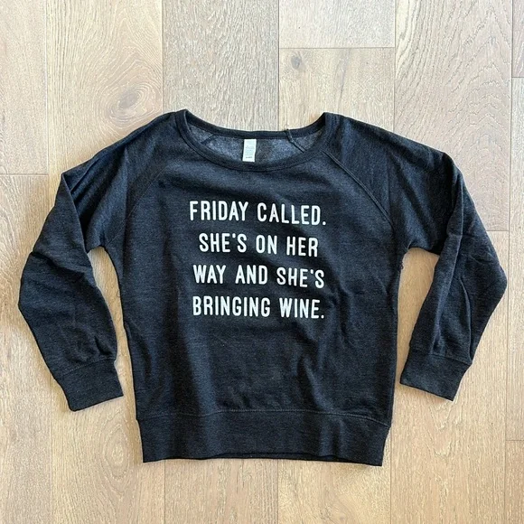 VICI Friday Called Graphic Sweatshirt - Picture 4 of 6